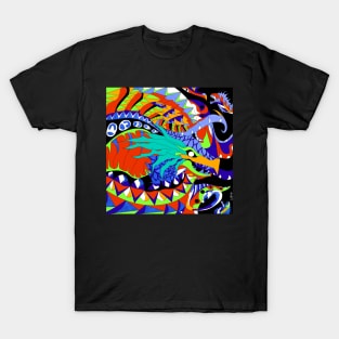 sea monster ecopop, the kaiju of the oceans T-Shirt